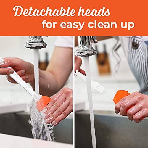 M KITCHEN WORLD Silicone Basting Brush Set M KITCHEN WORLD Silicone Basting Brush Set